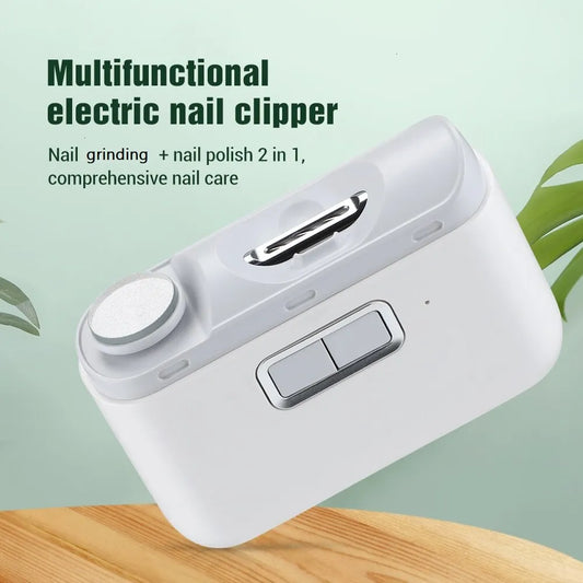 ELECTRIC NAIL CLIPPER AND POLISHING